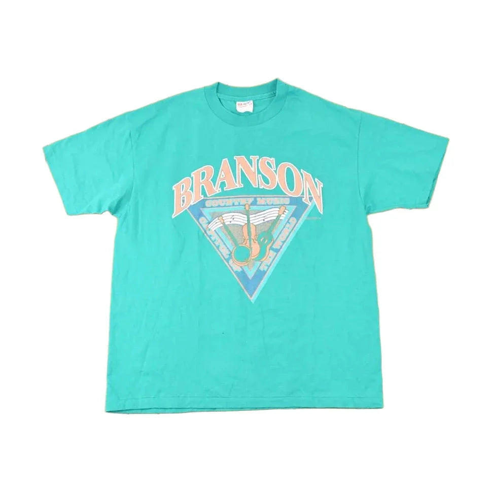 Vintage 1990s Branson Country Music Souvenir Travel T-Shirt Men's XL from propervintagecanada