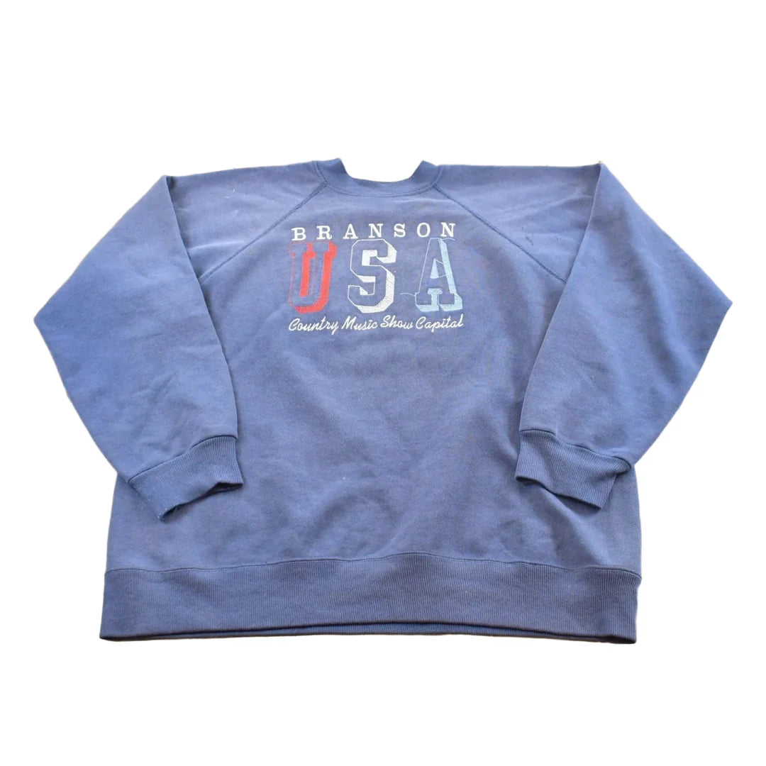 Vintage 1990s Branson Missouri Country Music Crewneck Sweatshirt Men's M from propervintagecanada