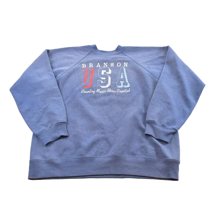 Vintage 1990s Branson Missouri Country Music Crewneck Sweatshirt Men's M from propervintagecanada