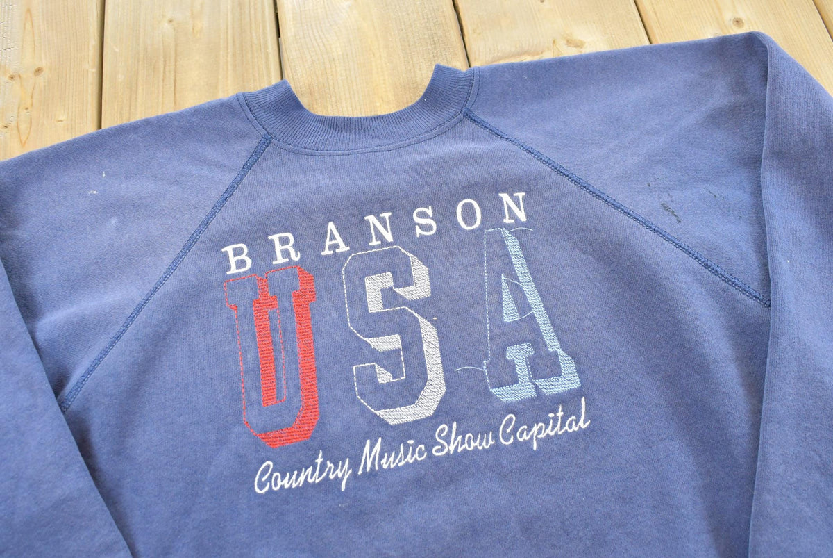 Vintage 1990s Branson Missouri Country Music Crewneck Sweatshirt Men's M from propervintagecanada
