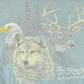 Vintage 1990s Branson Missouri Wolf Hawk And Deer Graphic Print Crewneck Sweatshirt Men's L from propervintagecanada