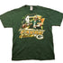 Vintage 1990s Brett Farve Green Bay Packers NFL Graphic T-Shirt Men&