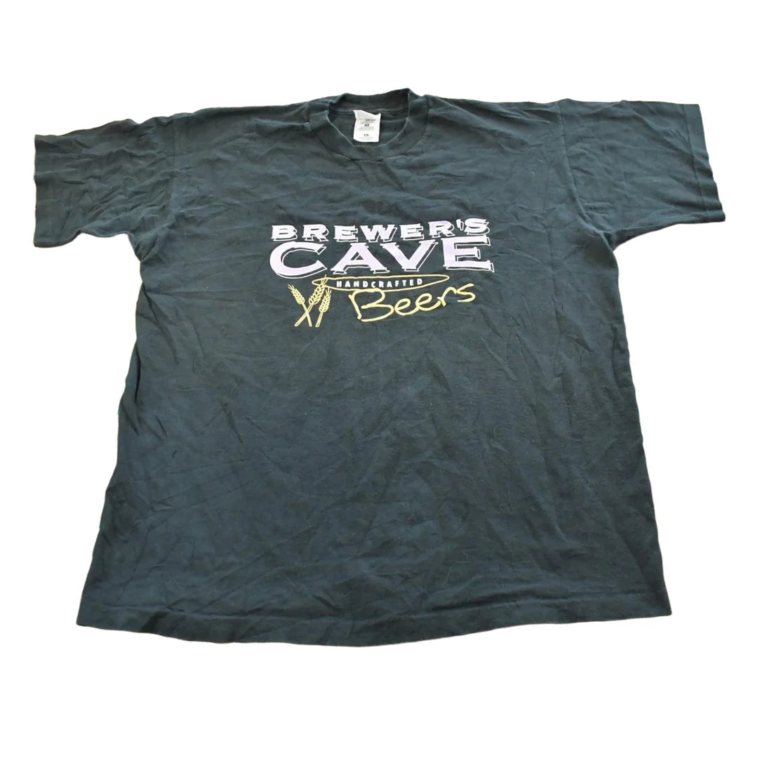 Vintage 1990s Brewers Cave Handcrafted Beers Souvenir T Shirt Mens 2XL Men's XL from propervintagecanada