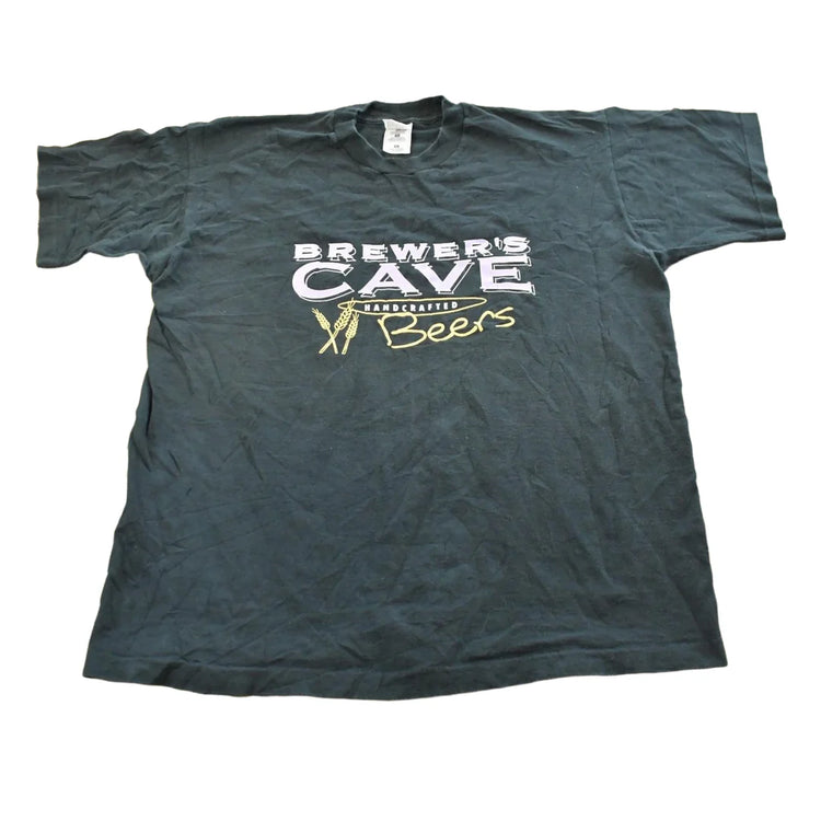 Vintage 1990s Brewers Cave Handcrafted Beers Souvenir T Shirt Mens 2XL Men's XL from propervintagecanada