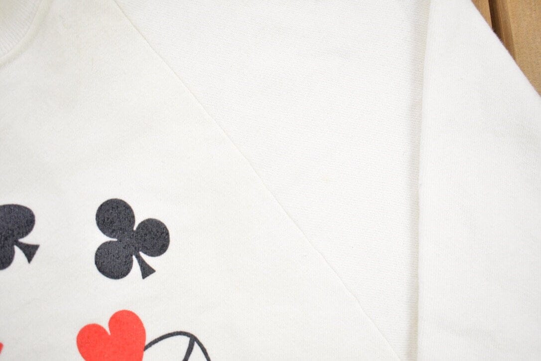 Vintage 1990s Bridge Club Crewneck SweatshirtMen's Medium from propervintagecanada