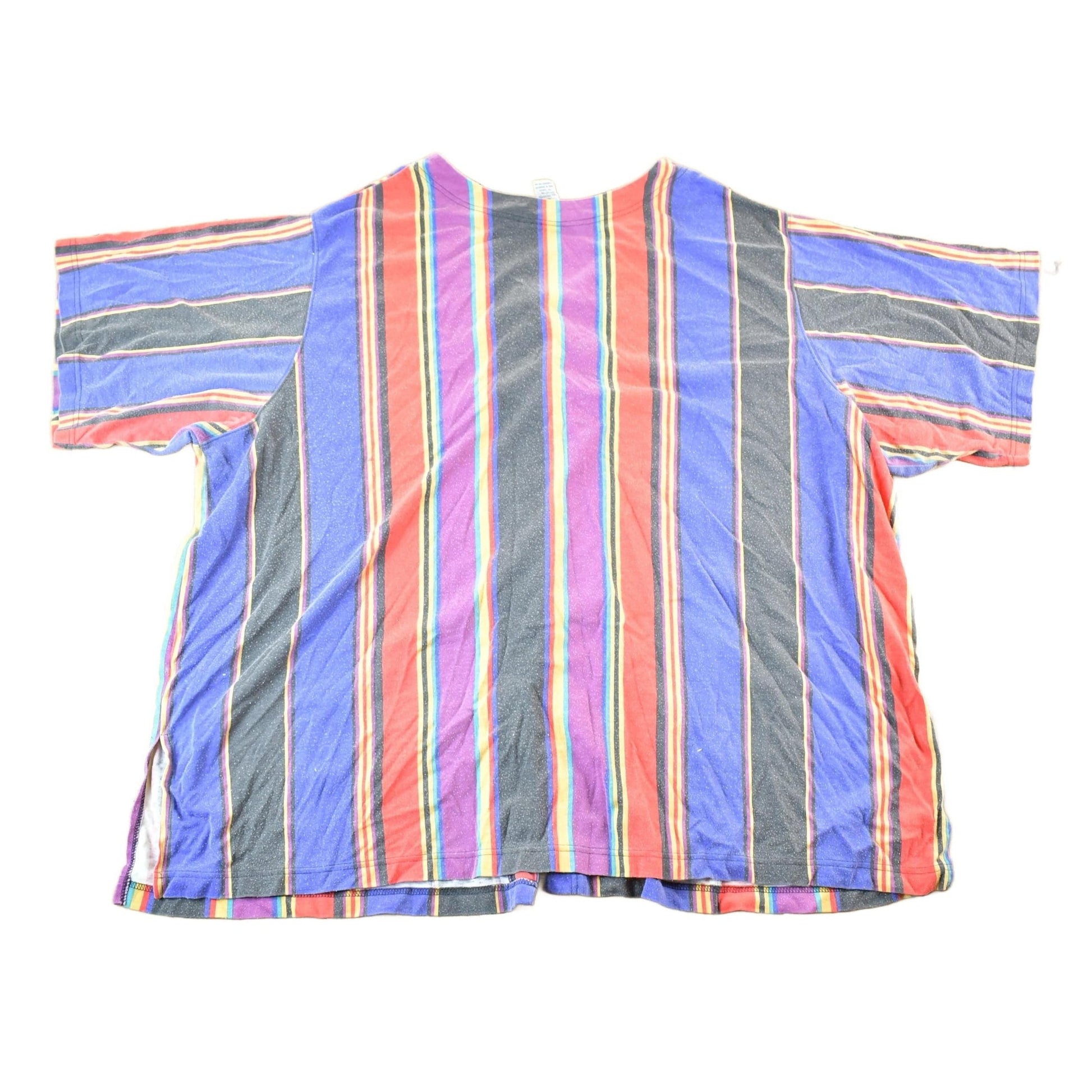 Vintage 1990s Bridgegate Baseball Style Striped Shirt Mens 3X from propervintagecanada