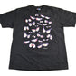 Vintage 1990s Brieland Graphics Glow In The Dark Eyes T-Shirt Men's Large from propervintagecanada