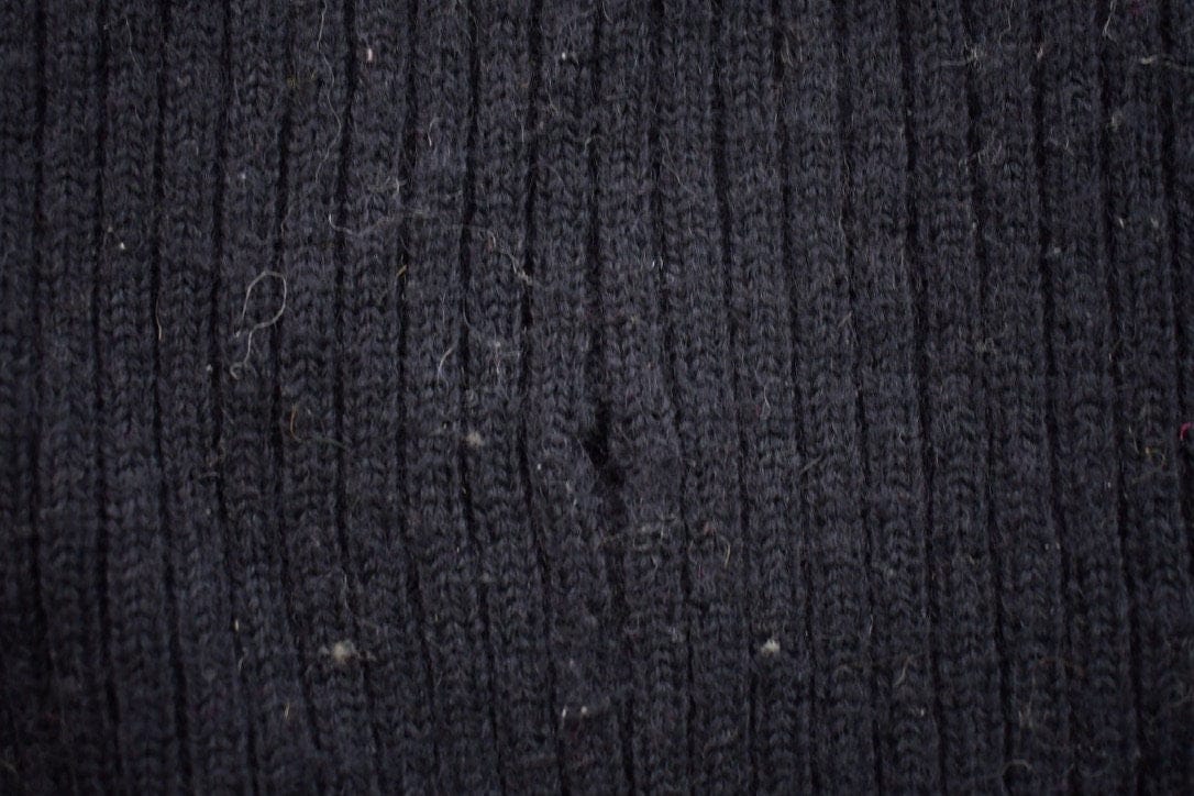 Vintage 1990s Brigade Quartermasters 100% Wool Knit Sweater Men's XS from propervintagecanada