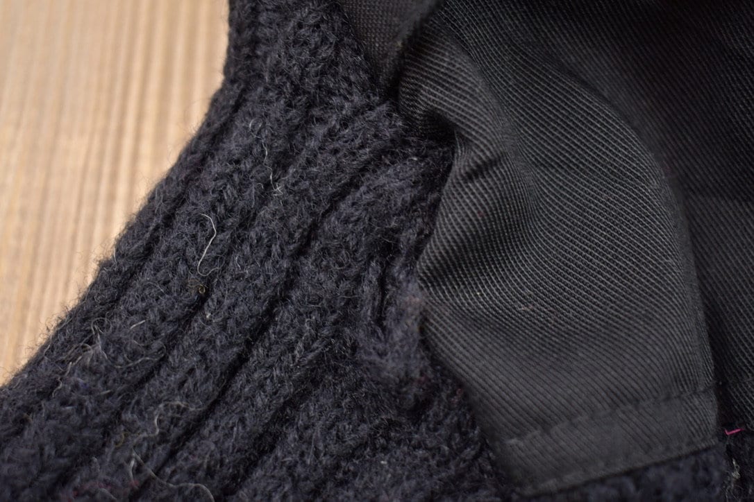 Vintage 1990s Brigade Quartermasters 100% Wool Knit Sweater Men's XS from propervintagecanada