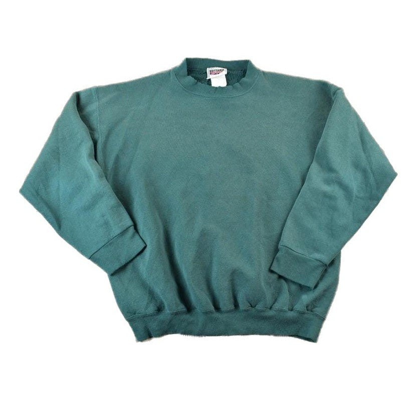 Vintage 1990s Britannia Levis Blank Crewneck Sweatshirt Men's Large from propervintagecanada