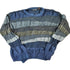 Vintage 1990s Britches Classic Sport Knit Abstract Pattern Crewneck Sweater Men&