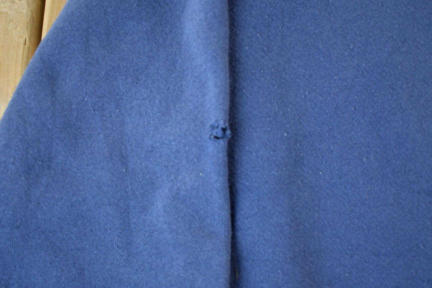 Vintage 1990s Brittania by Levi's Blank Blue Crewneck Sweatshirt Men's Medium from propervintagecanada