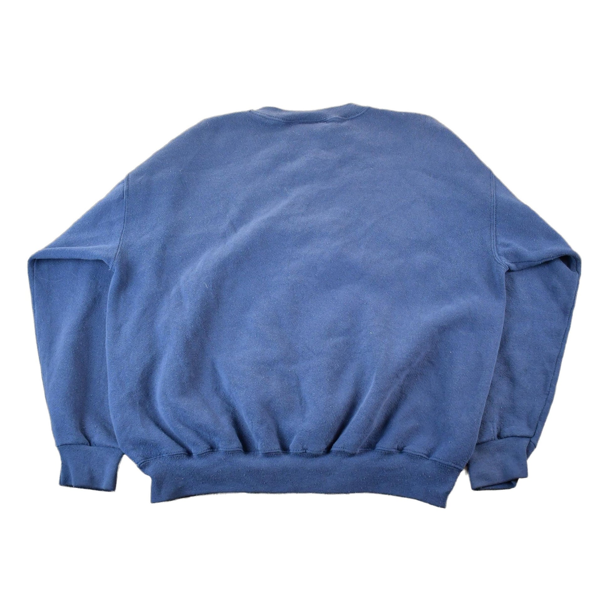 Vintage 1990s Brittania by Levi's Blank Blue Crewneck Sweatshirt Men's Medium from propervintagecanada