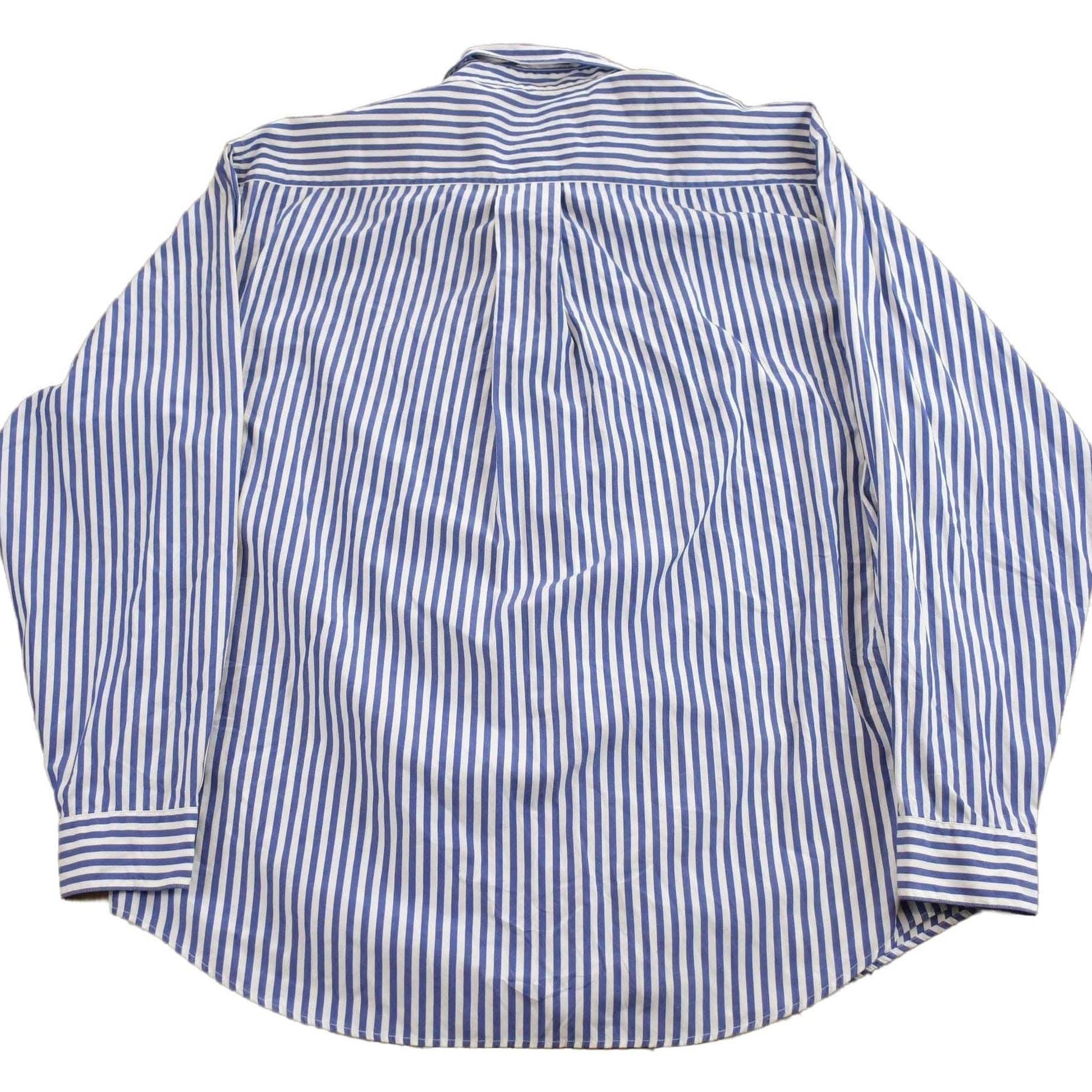 Vintage 1990s Brood Brothers Striped White Men's XL from propervintagecanada