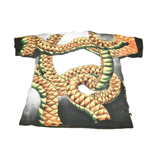 Vintage 1990s Brooks & Dunn All Over Print Rattlesnake T-shirt Men's Large from propervintagecanada