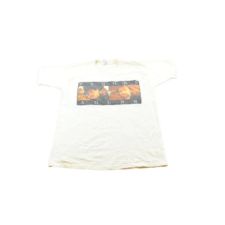Vintage 1990s Brooks & Dunn Band Tour T-shirt Mens L from propervintagecanada