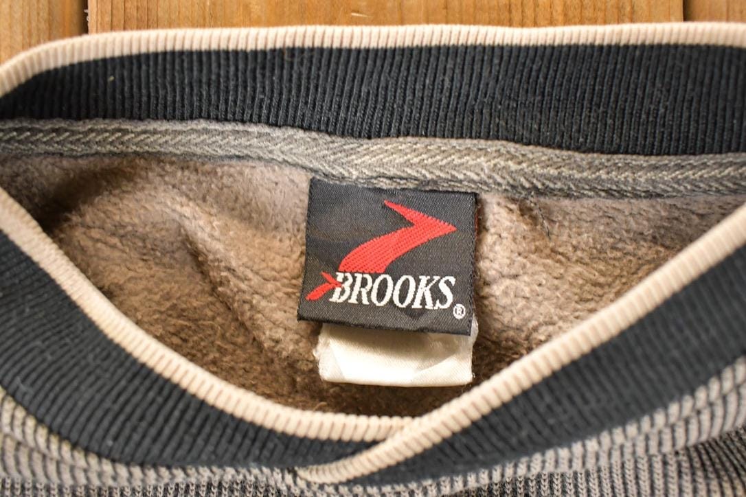 Vintage 1990s Brooks Sportswear Crewneck Sweatshirt Men's XL Boxy from propervintagecanada