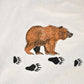 Vintage 1990s Brown Bear Embroidered Fleece Outdoorsman Sweater Men's L from propervintagecanada