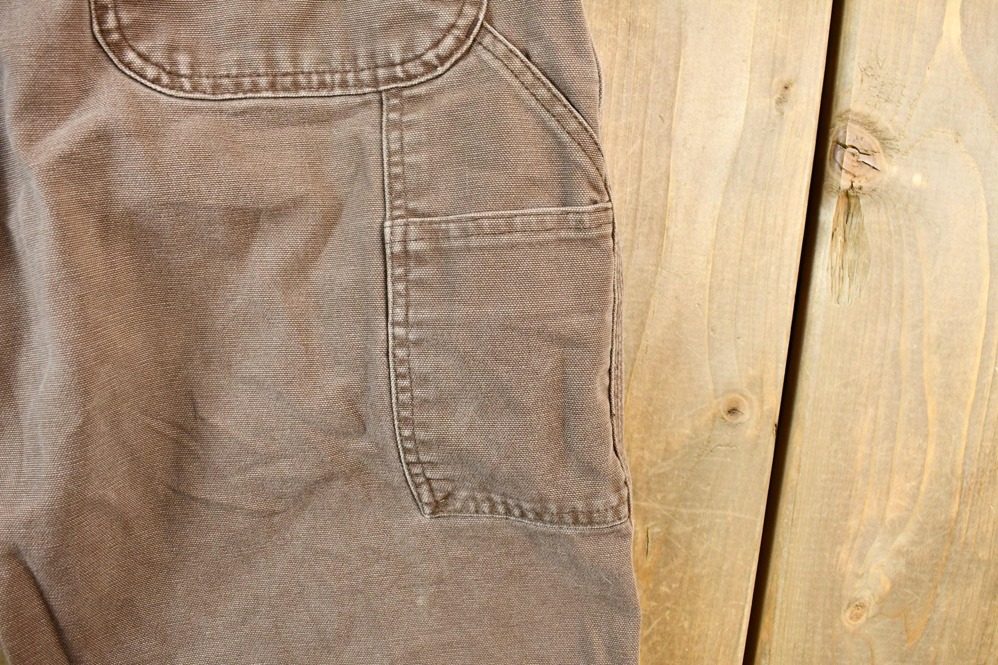 Vintage 1990s Brown Carhartt Work Pants Men's 32 x 28 from propervintagecanada