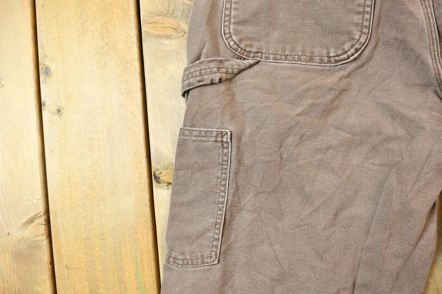 Vintage 1990s Brown Carhartt Work Pants Men's 32 x 28 from propervintagecanada