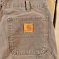 Vintage 1990s Brown Carhartt Work Pants Men's 32 x 28 from propervintagecanada