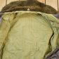 Vintage 1990s Brown Leather Bomber Shearling Collar Jacket Made In USA from propervintagecanada