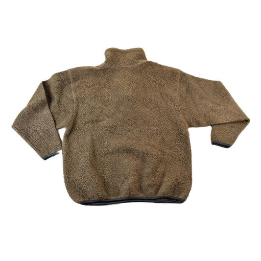 Vintage 1990s Browns NFL Fleece Quarter Zip Sweatshirt Men's XL from propervintagecanada