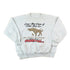 Vintage 1990s BS Forever Bull Cute Crewneck Sweater Men&