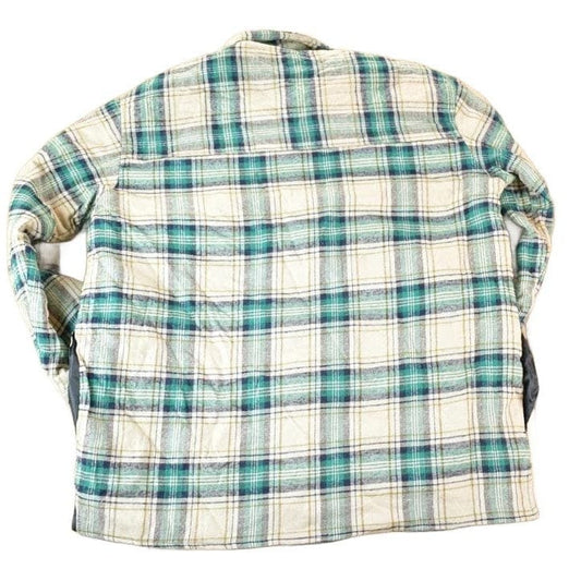 Vintage 1990s BTC Western Style Lined Button Up Flannel Shirt Men's XL from propervintagecanada