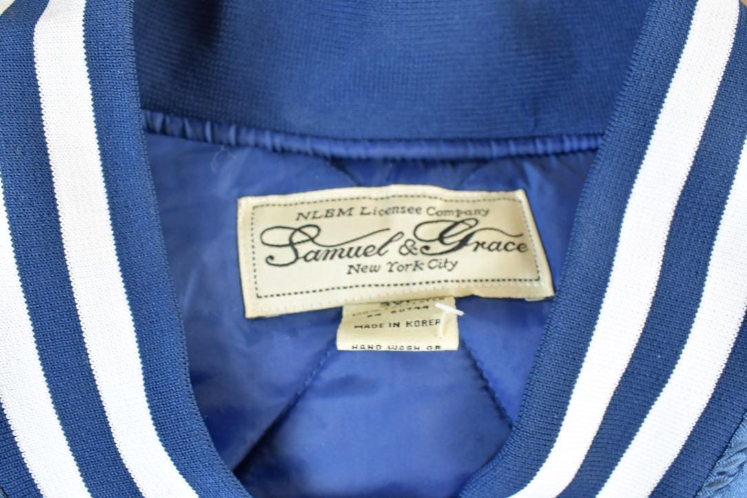 Vintage 1990s Buck Oneil Kansas City Monarchs MLB Baseball Jacket Men's XL from propervintagecanada