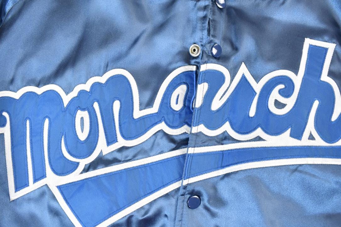 Vintage 1990s Buck Oneil Kansas City Monarchs MLB Baseball Jacket Men's XL from propervintagecanada