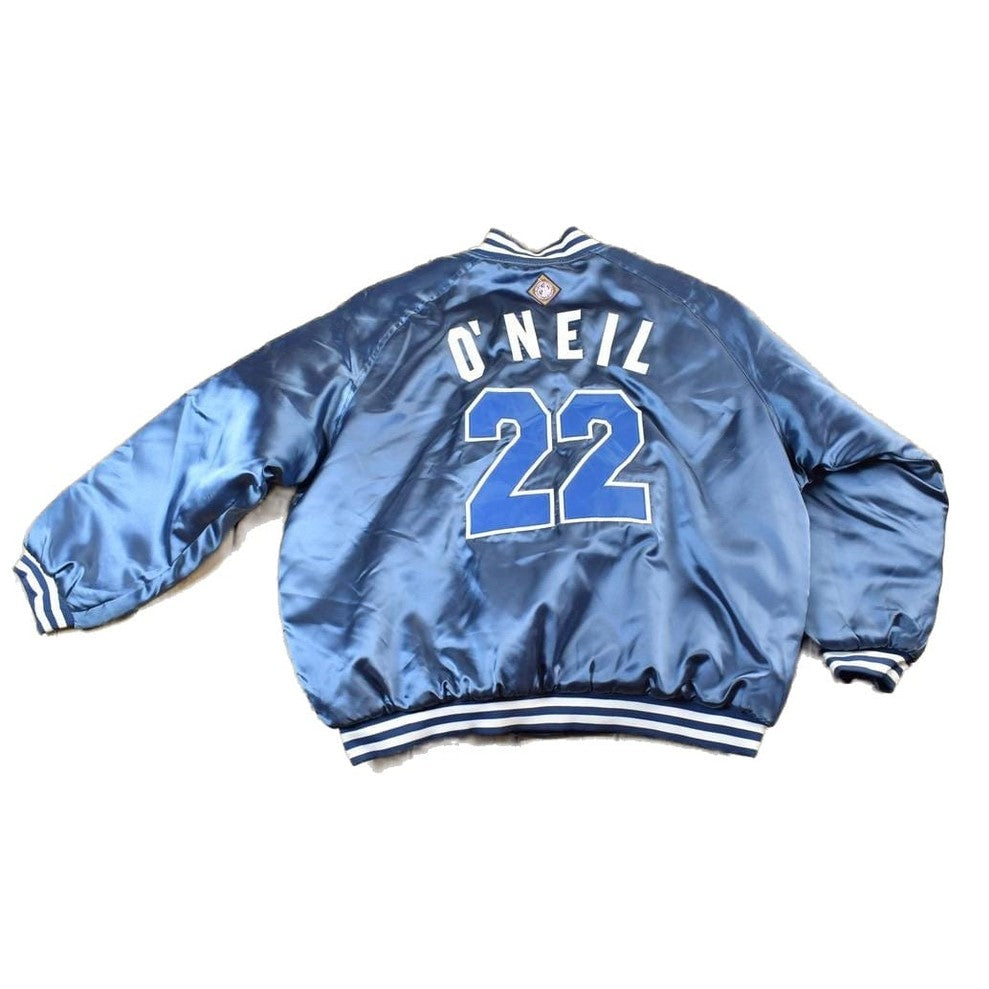 Vintage 1990s Buck Oneil Kansas City Monarchs MLB Baseball Jacket Men's XL from propervintagecanada