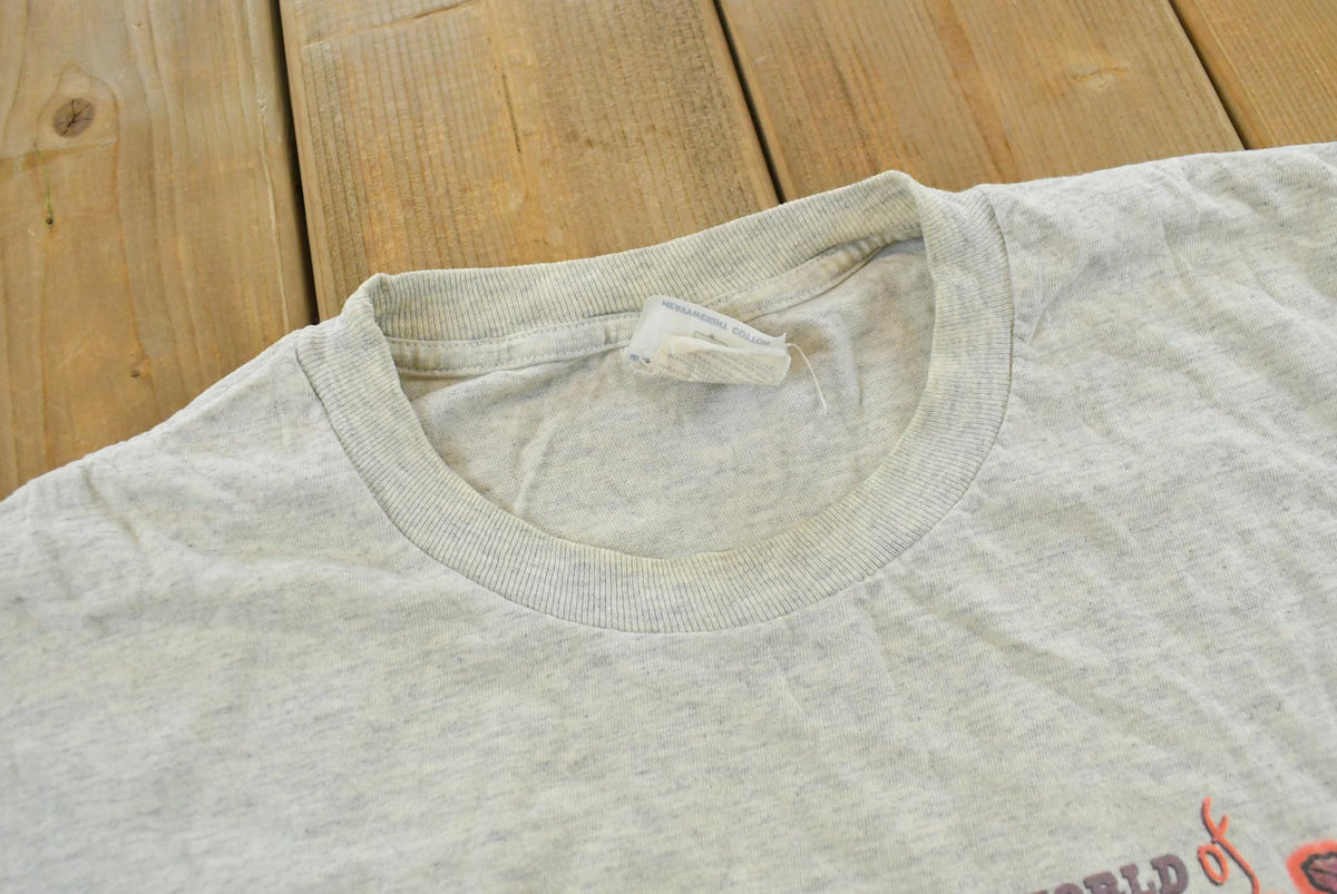 Vintage 1990s Buckskin Bob Parody Funny T-Shirt Men's XL from propervintagecanada