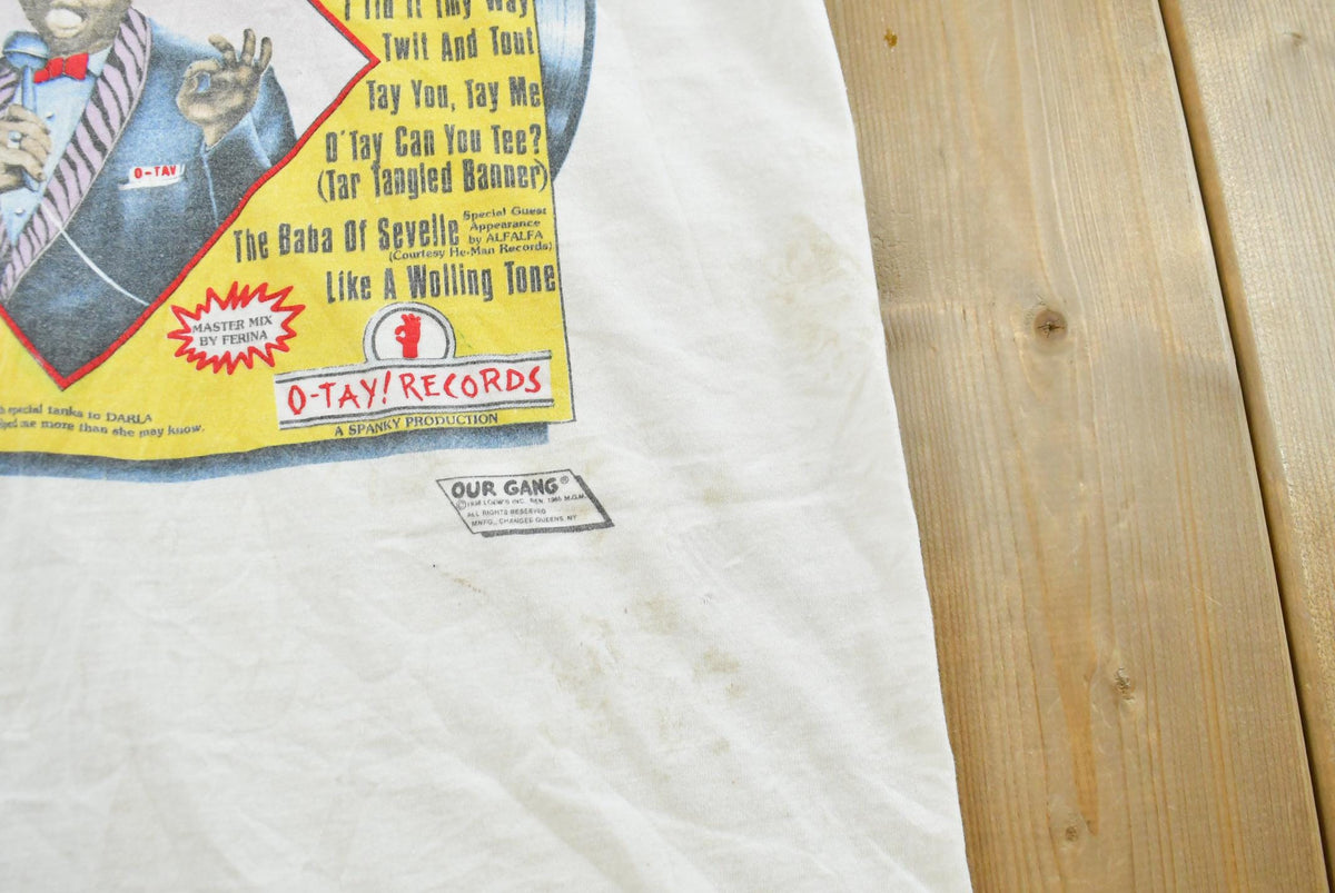 Vintage 1990s Buckwheat Sings the Great Ones The Little Rascals Promo T-shirt Mens M from propervintagecanada