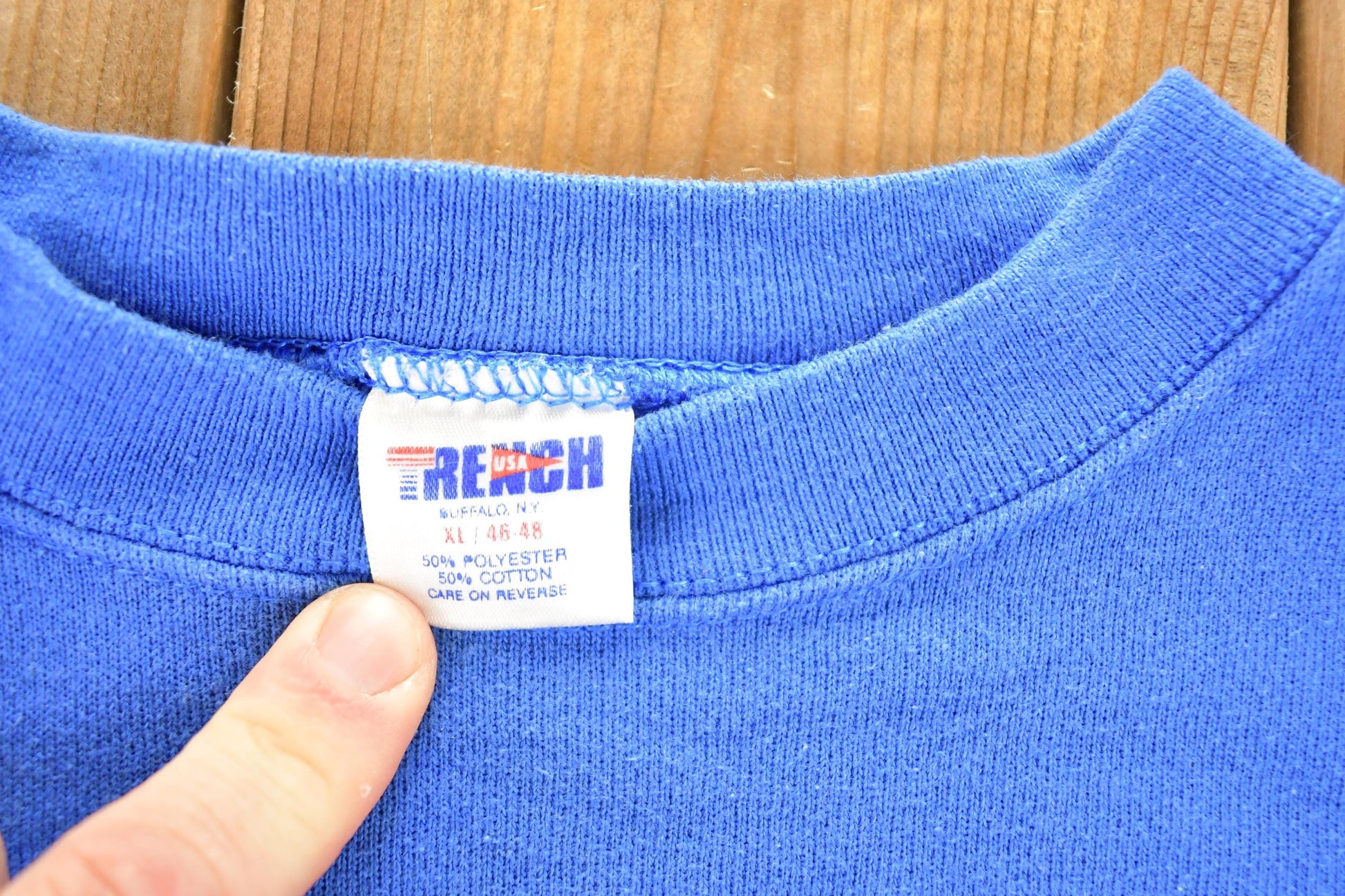 Vintage 1990s Buffalo Bills NFL Crewneck Sweatshirt Men's M from propervintagecanada