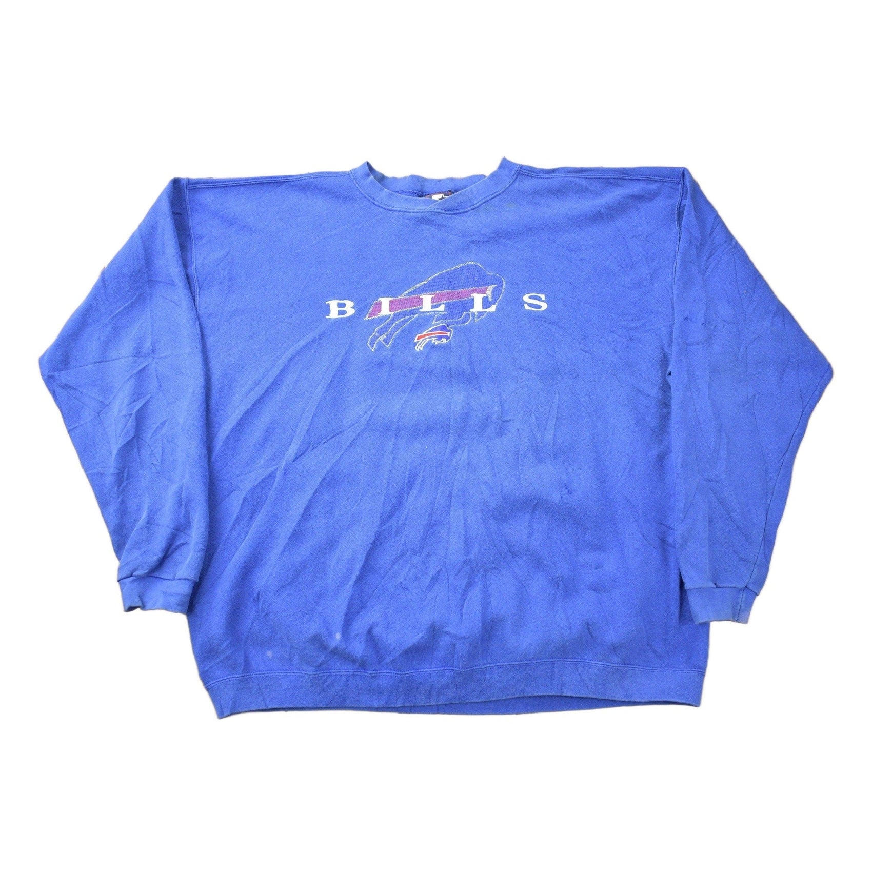Vintage 1990s Buffalo Bills NFL Embroidered Crewneck Sweatshirt Men's 2XL from propervintagecanada