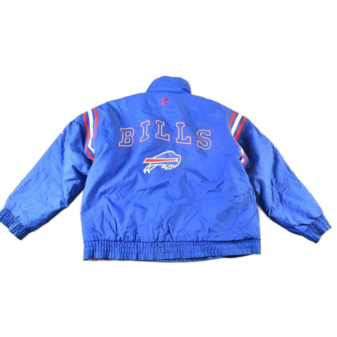 Vintage 1990s Buffalo Bills NFL Pro Player Full Zip Winter Jacket Men's Large from propervintagecanada