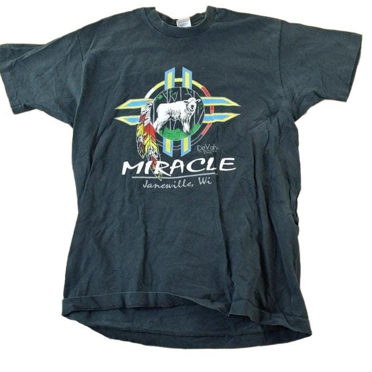 Vintage 1990s buffalo Miracle Western Souvenir T-Shirt Men's Large from propervintagecanada