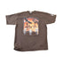 Vintage 1990s Buffalo Ranch Aztec Graphic T-Shirt Men&