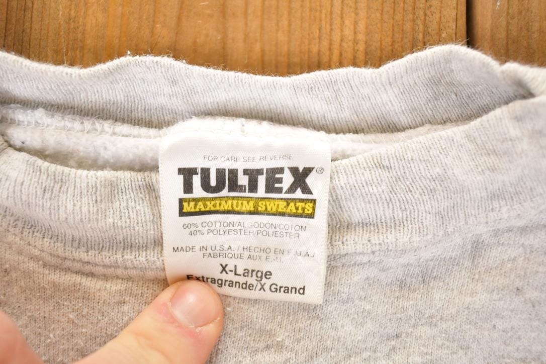 Vintage 1990s Buffalo River Big Buck Cartoon Outdoorsman Crewneck Sweatshirt Men's L from propervintagecanada