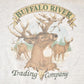 Vintage 1990s Buffalo River Big Buck Cartoon Outdoorsman Crewneck Sweatshirt Men's L from propervintagecanada