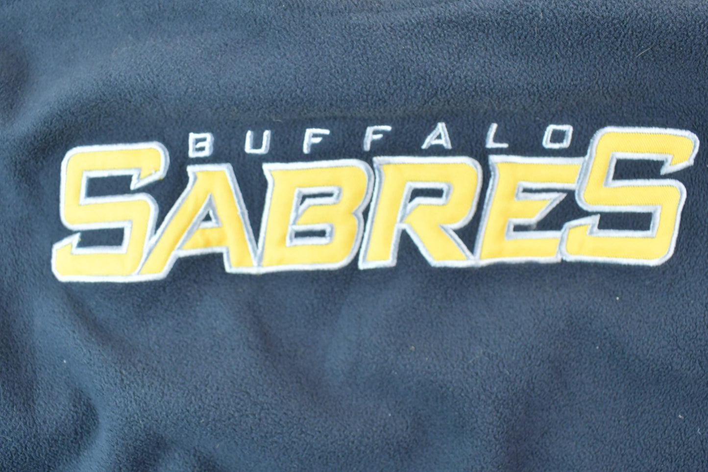 Vintage 1990s Buffalo Sabres Old Time Hockey NHL Hockey Full Zip Fleece Sweatshirt Men's Large from propervintagecanada