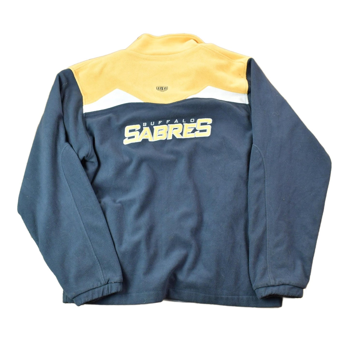 Vintage 1990s Buffalo Sabres Old Time Hockey NHL Hockey Full Zip Fleece Sweatshirt Men's Large from propervintagecanada