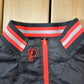 Vintage 1990s Buffalo Sabres Reversible Quarter Zip NHL Hockey Pullover Jacket Men's XL from propervintagecanada