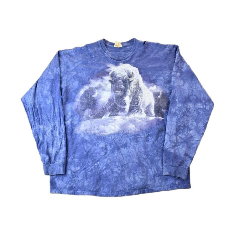 Vintage 1990s Buffalo The Mountain Crewneck Men's XL from propervintagecanada