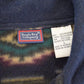 Vintage 1990s Bugle Boy AOP Aztec Fleece Full Zip Sweater Men's L from propervintagecanada