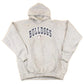 Vintage 1990s Bulldogs Embroidered University Hoodie Sweater Mens XL from propervintagecanada