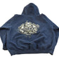 Vintage 1990s Bullhead Skull 8 Ball Graphic Hoodie Men's XL from propervintagecanada