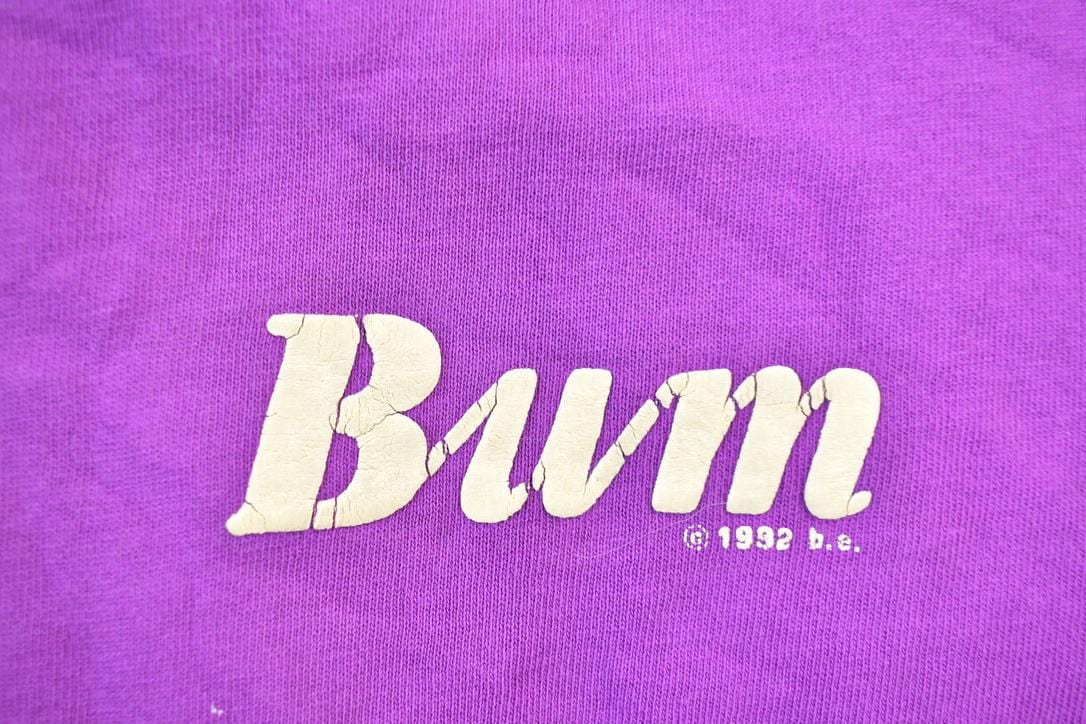 Vintage 1990s BUM Equipment Los Angeles California Varsity Button Up Sweatshirt Men's Large from propervintagecanada