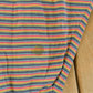Vintage 1990s Bum Equipment Striped Hoodie Sweatshirt Men's XL from propervintagecanada